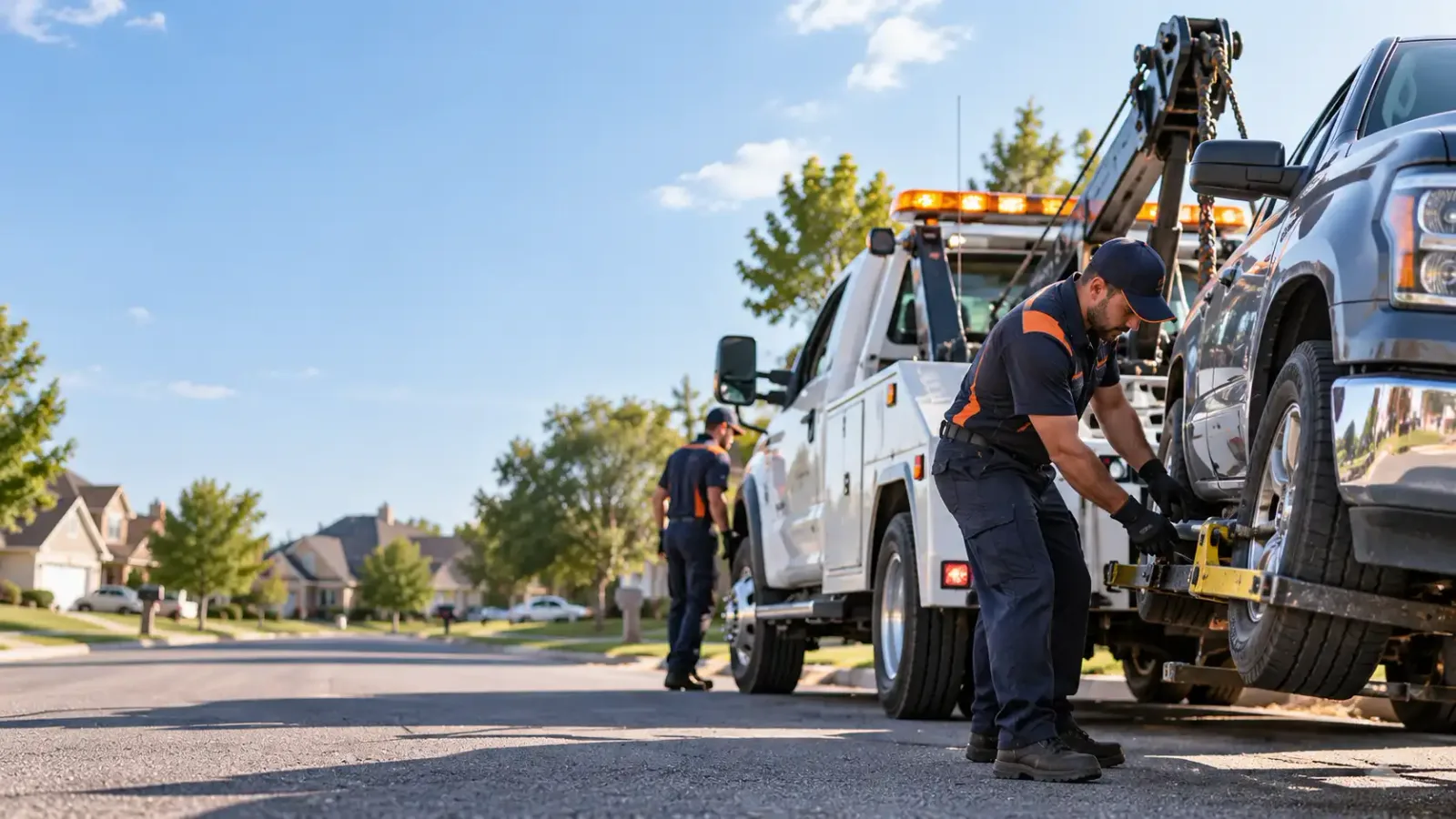 Wheel Lift Towing in Center Line, MI